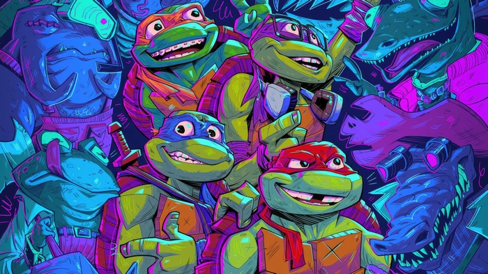 Teenage Mutant Ninja Turtles with Villains