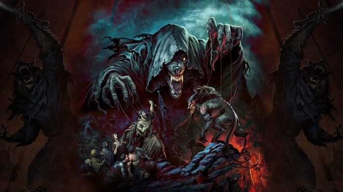 Werewolf demon puppet master controlling creatures and humans