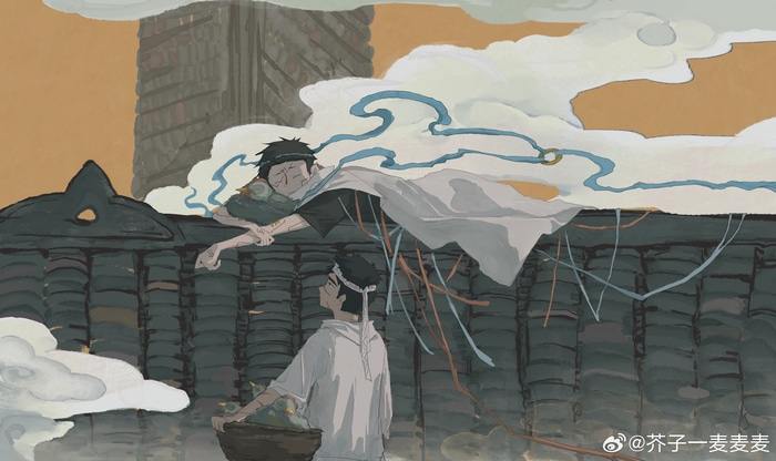 4K Chinese sleeping on rooftops