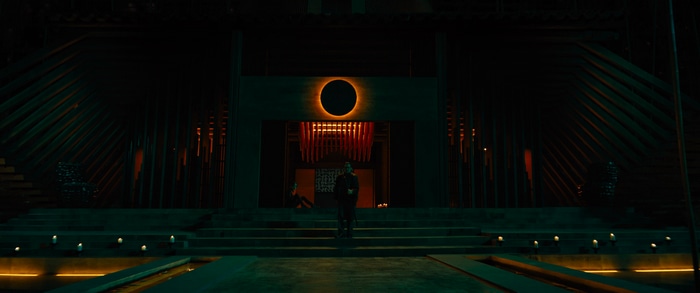 John Wick Chapter 4: Sanada Hiroyuki on Stairs
