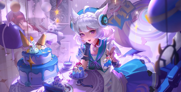 Honor of Kings Fox Girl Birthday Cake Game CG