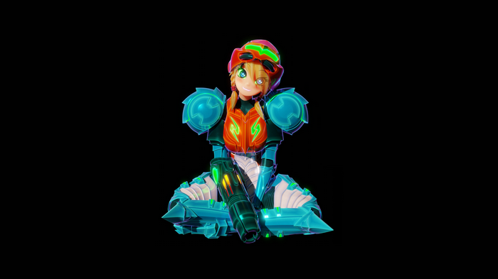 Samus Aran in Metroid Dread Power Armor