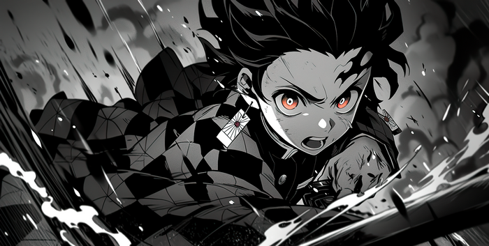 Tanjiro Kamado in Demon Slayer