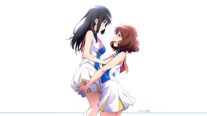 Kousaka Reina and Oumae Kumiko from Hibike! Euphonium