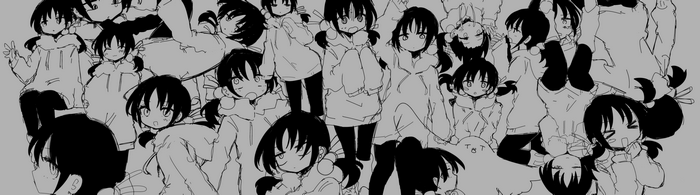 Kaai Yuki in various poses