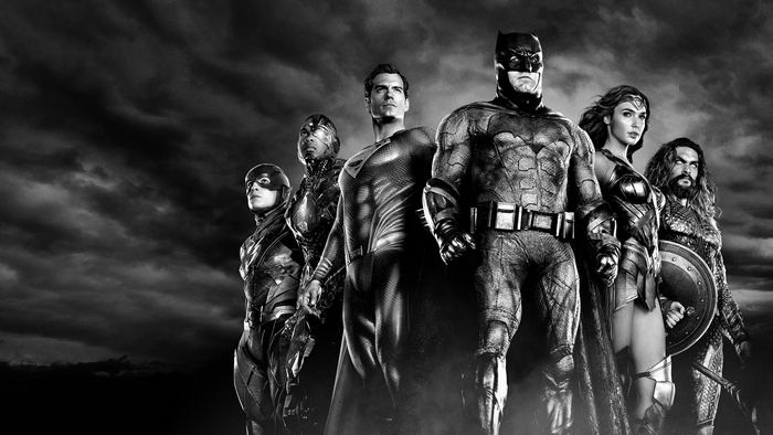 Justice League 4K: Batman, Superman, Wonder Woman, Aquaman, Flash, Cyborg