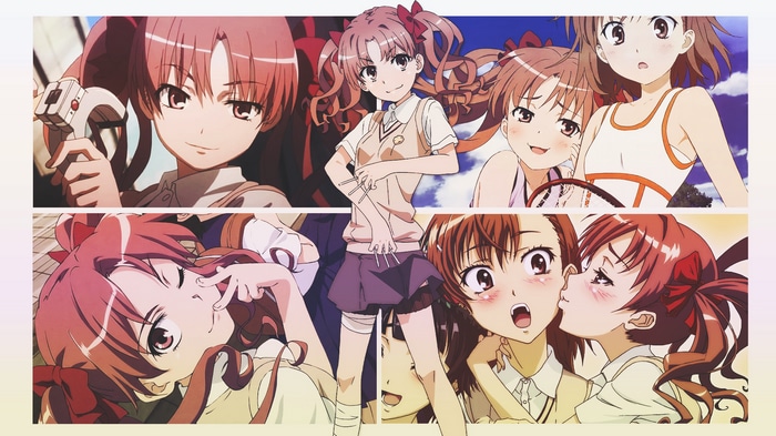 Shirai Kuroko and Misaka Mikoto from Toaru Majutsu no Index