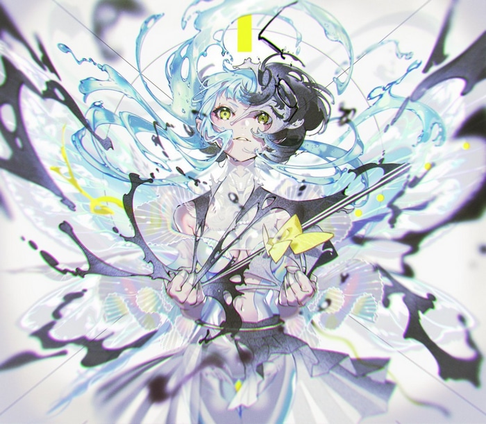 Yoneyama Mai character with butterfly wings
