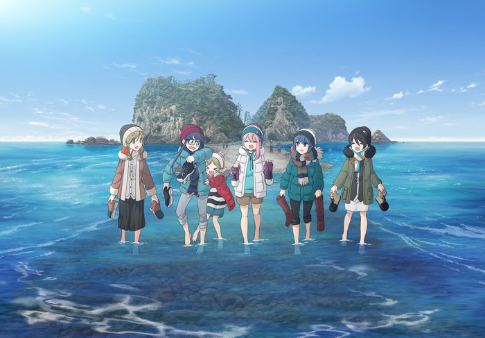 Yuru Camp Season 2 Outdoor Adventure Scene