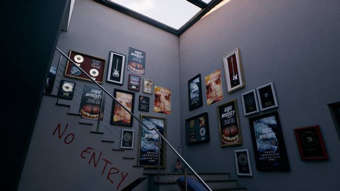 Dead Island 2 "Gods Whiskey" Memorabilia Display