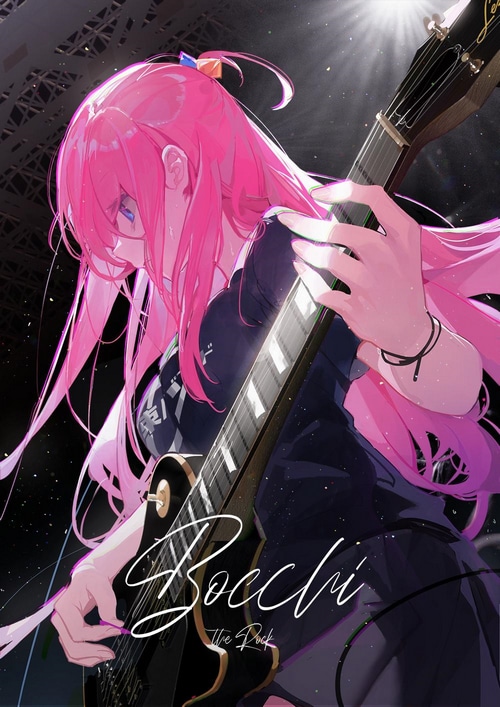 Bocchi the Rock! Gotou Hitori Playing Guitar on Stage