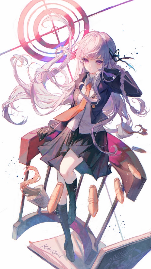 Kirigiri Kyouko from Danganronpa with Ammunition