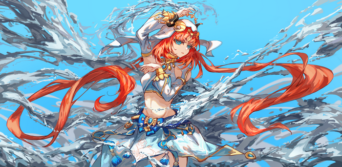 4K Genshin Impact Nilou with Water