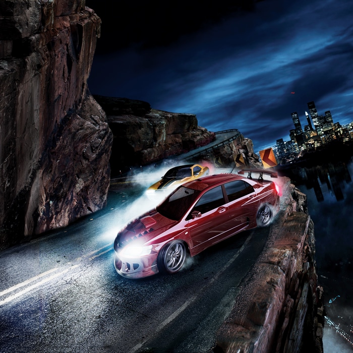 Need for Speed: Carbon - Racing Cars on Cliffside Road