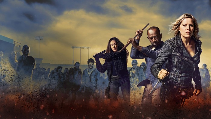 Fear The Walking Dead: Morgan Jones and Zombies