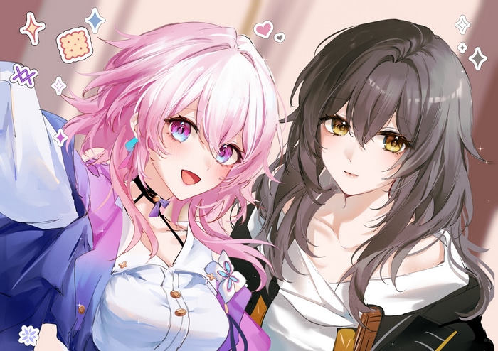 Honkai: Star Rail March 7th and Stelle