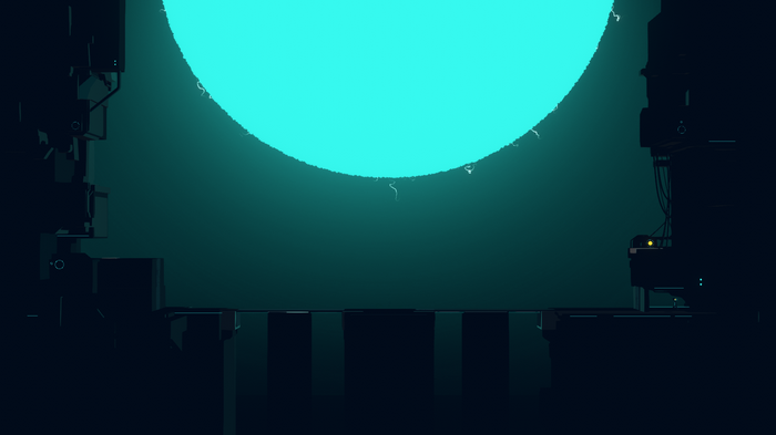 Planet of Lana minimalist sci-fi scene
