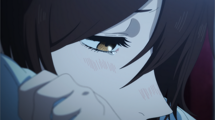4K Anime screenshot of a crying girl
