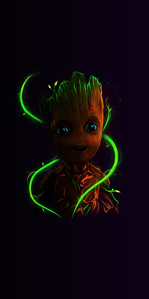 Baby Groot from Guardians of the Galaxy
