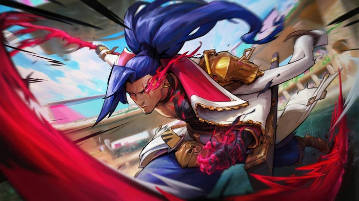 Soul Fighter Yasuo in League of Legends
