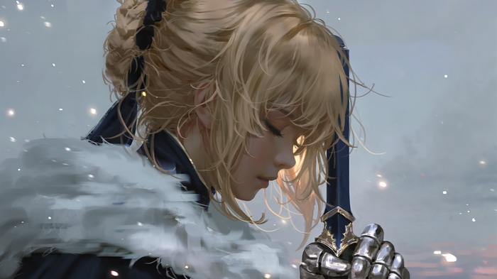 4K Artoria Pendragon Saber Fate/Stay Night
