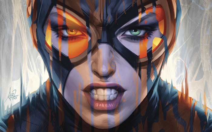4K Catwoman Artgerm DC Comics Face