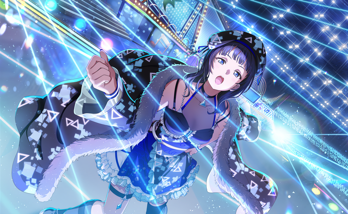 4K Asaka Karin on Stage with Lights