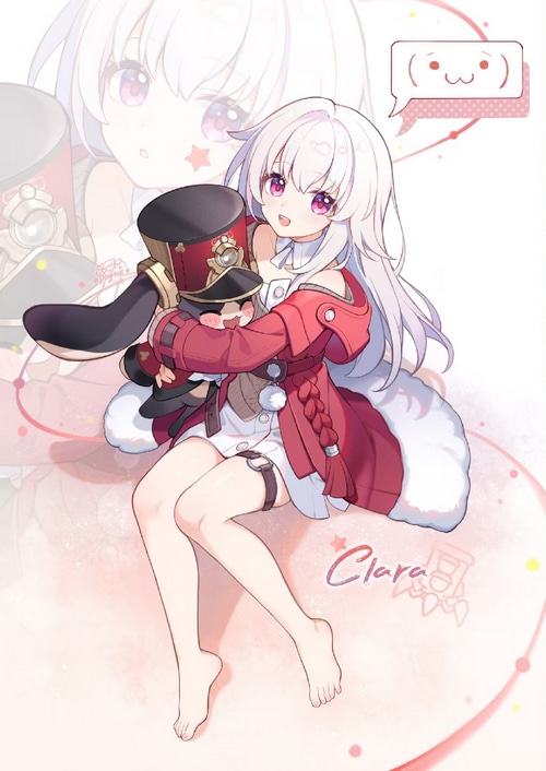 Clara and Pom-Pom from Honkai: Star Rail