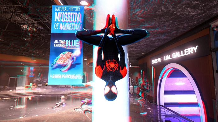 Spider-Man Miles Morales in Museum of Manhattan