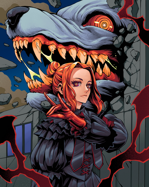 Makima and the Fox Devil from Chainsaw Man