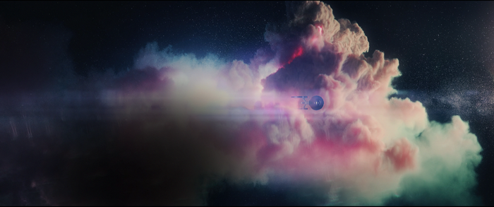 Star Trek USS Enterprise NCC-1701 in Nebula