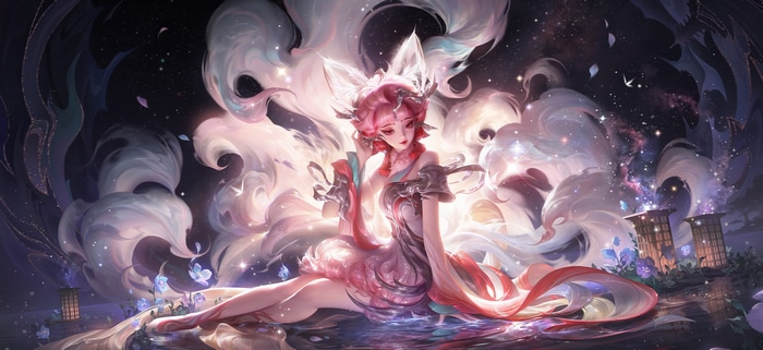 Honor of Kings Fox Girl with Multiple Tails