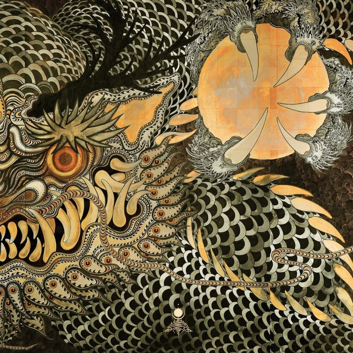 Dragon with Claws and Moon