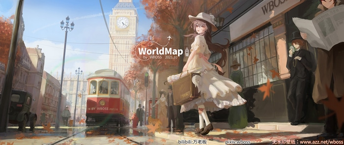 WorldMap by WBOSS in London