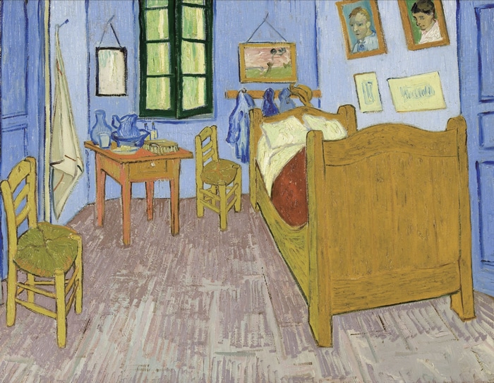 Vincent van Gogh's Bedroom Interior Oil Painting