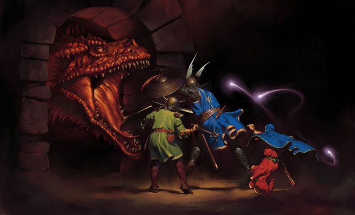 4K Dungeons & Dragons Dragon Fight