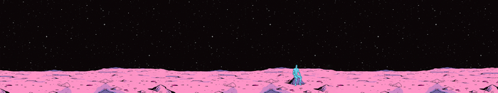 4K Ultrawide Dr. Manhattan on a pink planet