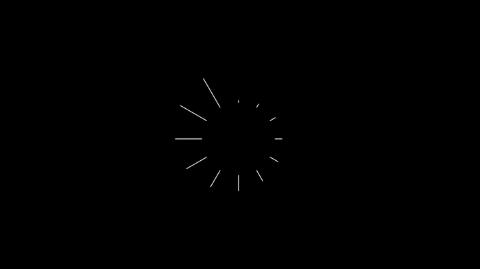 Abstract radial lines on a black background