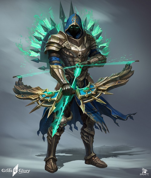 Gods & Glory Archer with Glowing Arrows