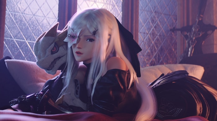 Zero from Drakengard 3 fan art