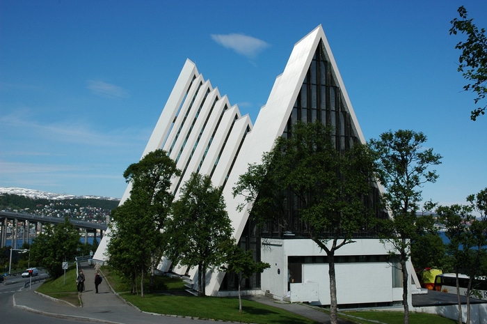 The Arctic Cathedral in Tromsø, Norway