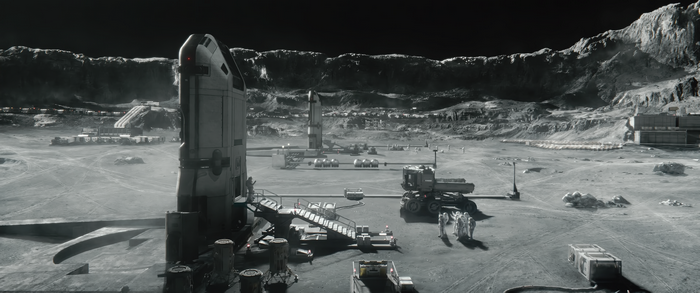 The Wandering Earth 2: Lunar Base Technology