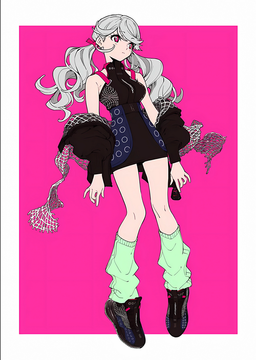 Tarou2 anime girl with twintails