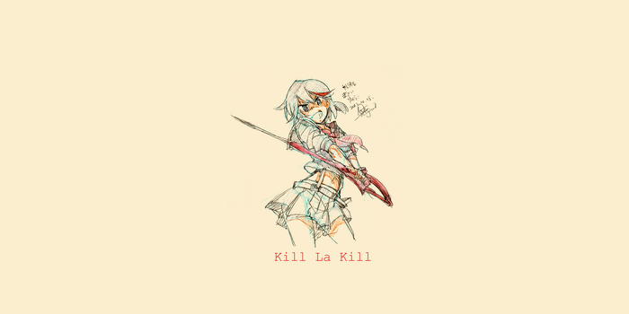 Kill la Kill: Matoi Ryuuko with Scissors