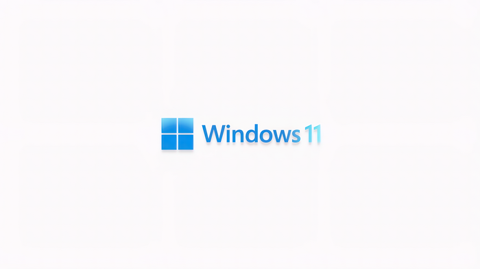 Windows 11 Logo on White Background