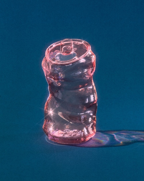 Hayden Clay Williams 3D sculpture of a crushed can