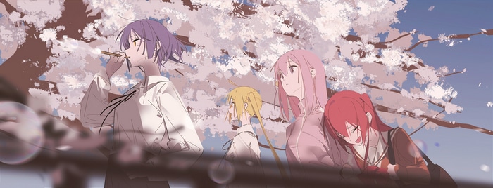 BOCCHI THE ROCK! Girls Under Cherry Blossoms