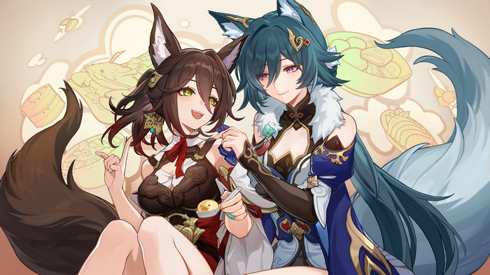 Tingyun and Yukong from Honkai: Star Rail