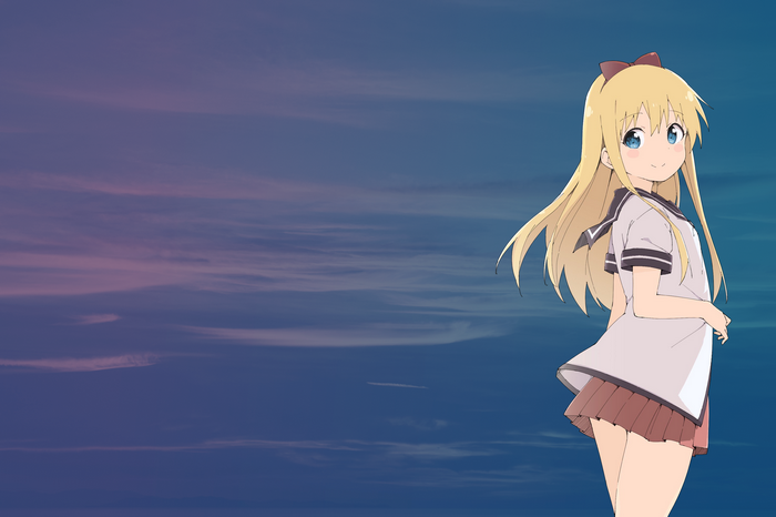 Yuru Yuri: Toshinou Kyouko in a School Uniform