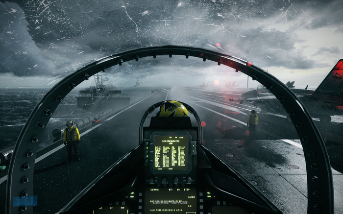 Battlefield 3 Aircraft Carrier Deck